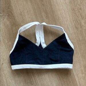 Beyond Yoga Black and White Sports Bra